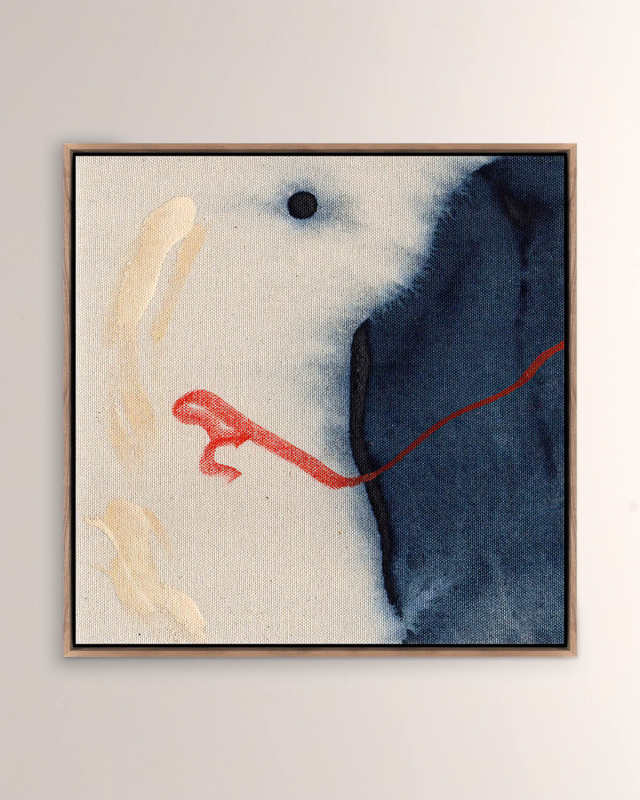 "Canvas 2" Framed Giclee by Beth Winterburn